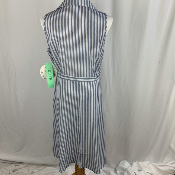NWT Naïf Sleeveless Striped Shirt Dress - Picture 4 of 10